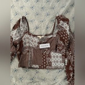 pacsun // la hearts top